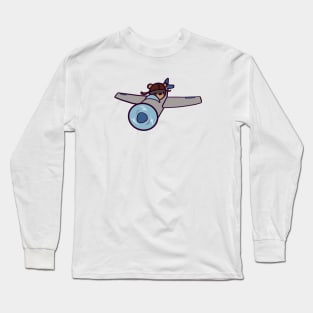 Bearoplane pilot Long Sleeve T-Shirt